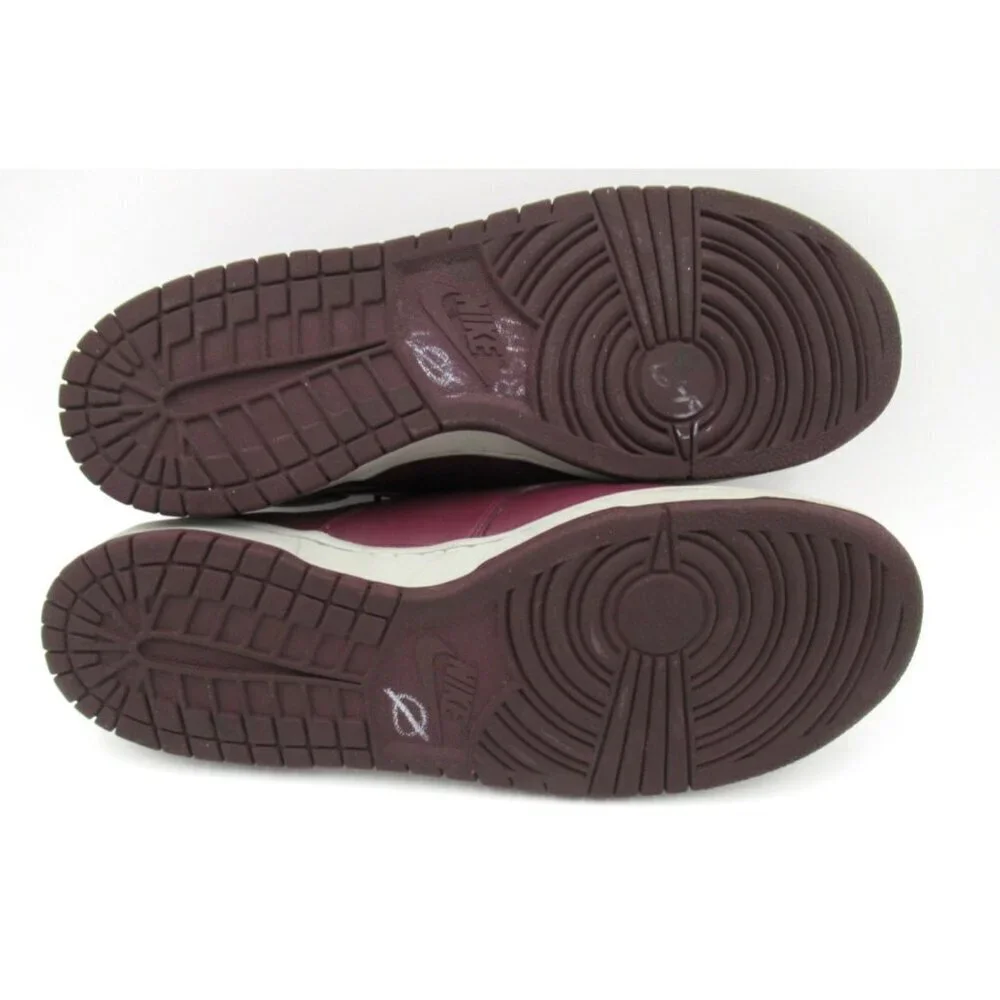 Nike Mad Jibe Burgundy 313264-211 Men Size 14 Boat Deck Shoe Leather Lace Up Red